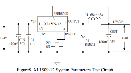 XL1509-12E1應(yīng)用電路