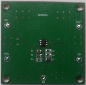 BCR420U DEMO板實物圖 BCR420U DEMO板實物圖