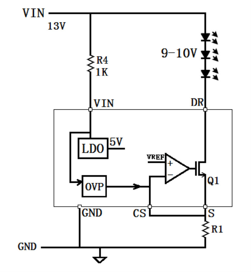 LAN1053A典型應(yīng)用電路